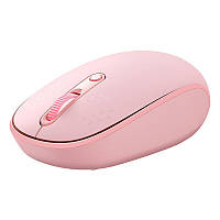 Мышка Baseus F01B Tri-Mode Wireless Mouse 2.4G/BT5.0+BT3.0 800-1200-1200dpi pink