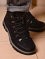Ботинки мужские Baolikang зимние черные