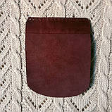 Клапан для рюкзака "Черепаха". Бордо, фото 2