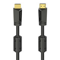 Кабель мультимедийный HDMI to HDMI 10.0m 4K Ethernet Gold Black Hama (00205009) - Вища Якість та Гарантія!