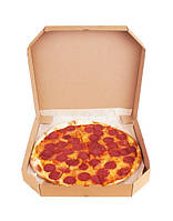 Коробка для пиццы картонная крафтовя бурая упаковка 500*500*40 мм, 50шт/уп
