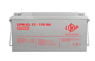 Акумулятор гелевий LPM-GL 12V - 150 Ah, фото 4