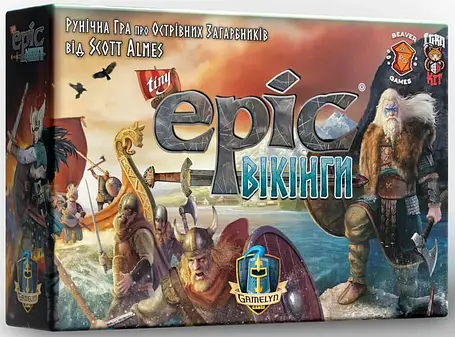 Настольная игра Tiny Epic Вікінги (Tiny Epic Vikings), фото 1