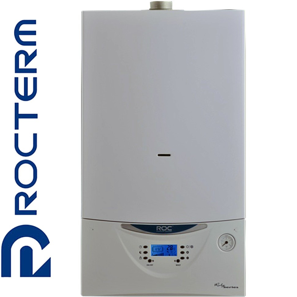 Газовый Котел Rocterm TR2-B20 (2 Теплообменника, Турбированный.