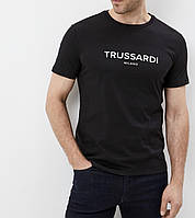 Мужская футболка Trussardi Milano черная