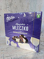 Конфеты Птичье молоко сливочное в белом и молочном шоколаде Milka Alpejskie Mleczko Happy Cows