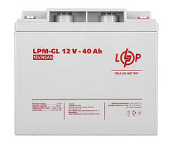 Акумулятор гелевий LPM-GL 12V - 40 Ah, фото 4