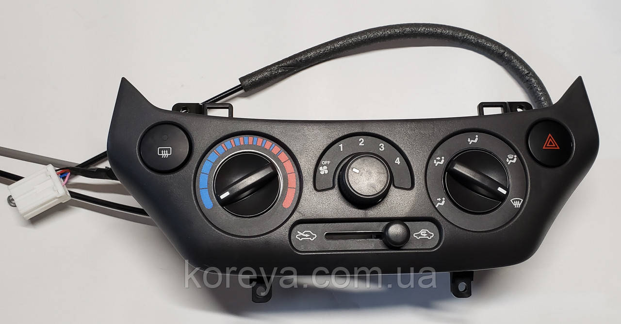 Блок керування опалювачем печі без кондиціонера (чорний) Авео 3 Т250 96650507, фото 1