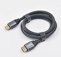 Кабель Prologix Premium HDMI - HDMI V 2.0 1 м (PR-HDMI-HDMI-B-03-30-1m) чорний