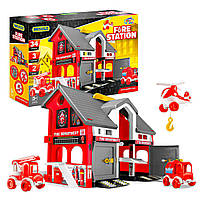 Игровой набор Wader Пожарная станция Play House 37 х 30 см 25410