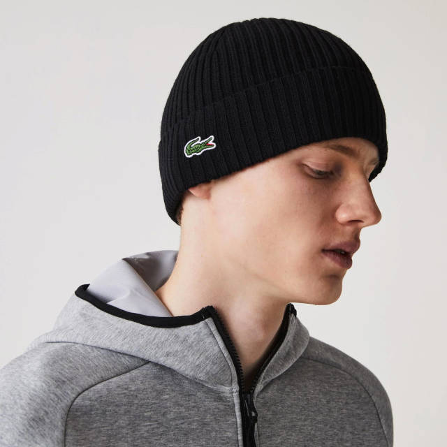 Lacoste Unisex Knit Ribbed Wool Beanie RB0001 00 031 ID 1561955581 1899 Prom.ua