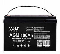 Акумуляторная батарея Volt Polska AGM 12V 100Ah VRLA