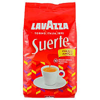 Кофе в зернах Lavazza Suerte,1 кг , Италия (ОРИГИНАЛ), темной обжарки, лавацца суерте