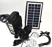 Солнечная зарядная панель GDLite GD-8033 - фонарь с солнечной панелью