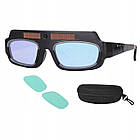 Захисні зварювальні окуляри для зварювання з авто затемненням захист від УФ та ІЧ-променів, фото 2