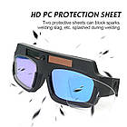 Захисні зварювальні окуляри для зварювання з авто затемненням захист від УФ та ІЧ-променів, фото 6