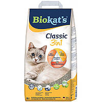 Biokat's Classic 3in1 18 л — наповнювач із глини