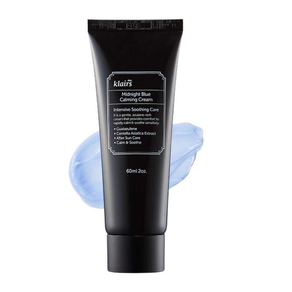 Заспокійливий нічний крем для обличчя Dear, Klairs Midnight Blue Calming Cream 60 мл