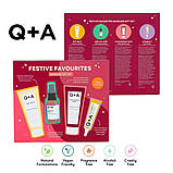 Подарунковий набір косметики для обличчя Q+A Festive Favourites, фото 3