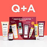 Подарунковий набір косметики для обличчя Q+A Festive Favourites, фото 4