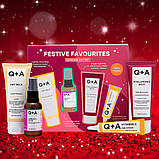 Подарунковий набір косметики для обличчя Q+A Festive Favourites, фото 5