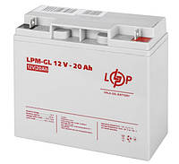 Аккумулятор гелевый LPM-GL 12V - 20 Ah