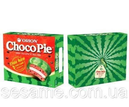 Чокопай Пирожное Orion ChocoPie со вкусом Арбуза 336гр 12шт (Вьетнам) - фото 3 - id-p1454770802