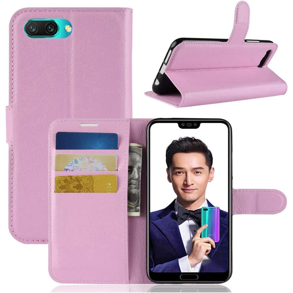 Чохол-книжка Litchie Wallet для Honor 10 Light Pink, фото 1