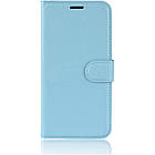 Чохол-книжка Litchie Wallet для Honor 10 Light Blue, фото 2