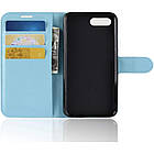 Чохол-книжка Litchie Wallet для Honor 10 Light Blue, фото 3