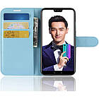 Чохол-книжка Litchie Wallet для Honor 10 Light Blue, фото 5