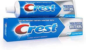 Отбеливающая зубная паста Crest Tartar Protection Whitening Cool Mint Flavor 232 гр