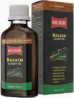 Масло Ballistol для ухода за деревом BALSIN Stockoil 50 мл Dark Brown (темно-коричневый)