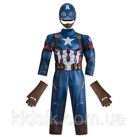Карнавальний костюм «Месники» Капітан Америка. Дісней. Captain America, DISNEY.