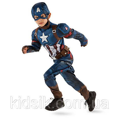 Карнавальний костюм «Месники» Капітан Америка. Дісней. Captain America, DISNEY.
