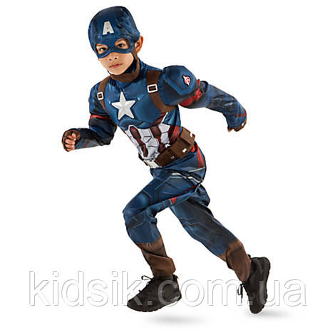 Карнавальний костюм «Месники» Капітан Америка. Дісней. Captain America, DISNEY., фото 1