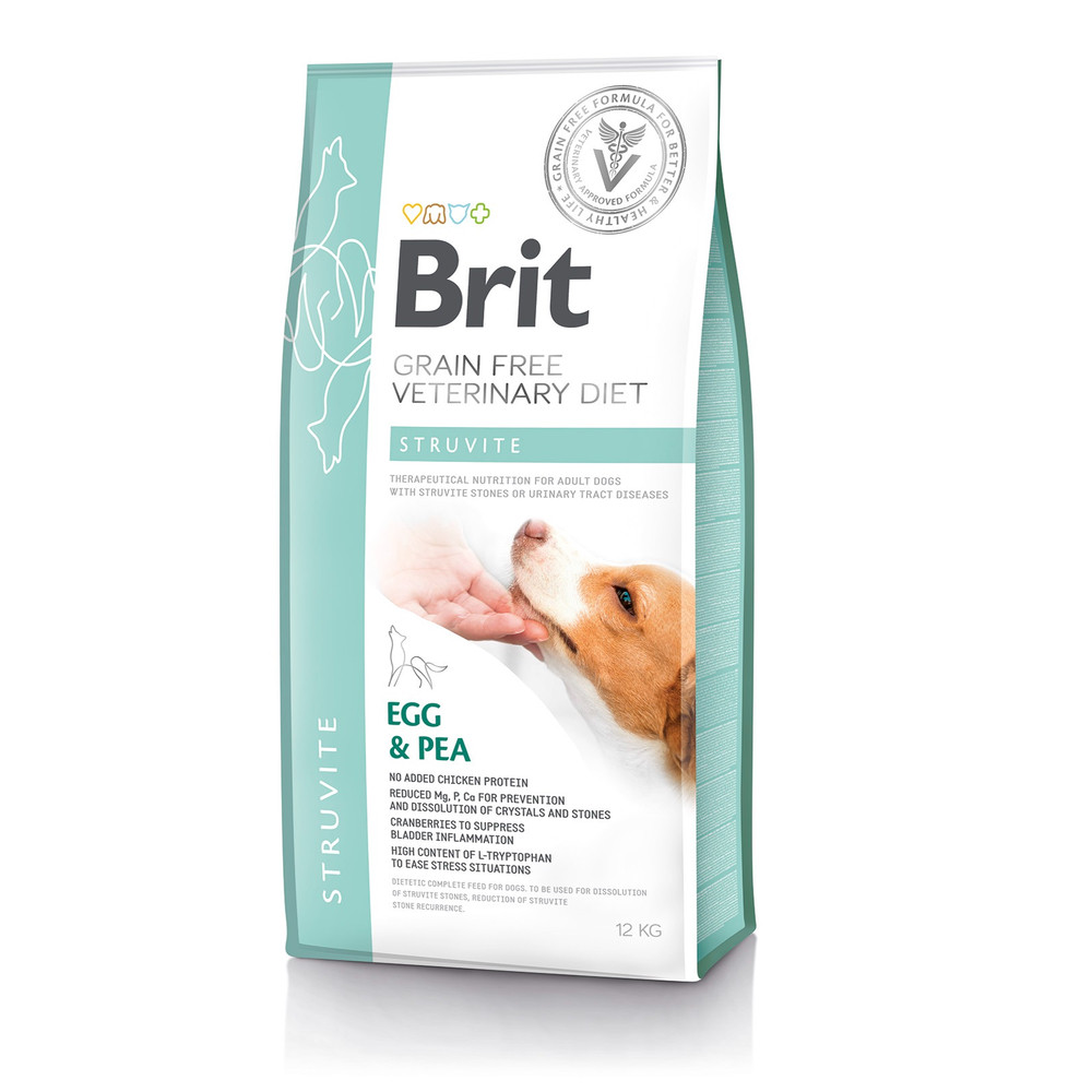 Brit VD Struvite Dog для собак у разі сечокам'яної хвороби 12 кг