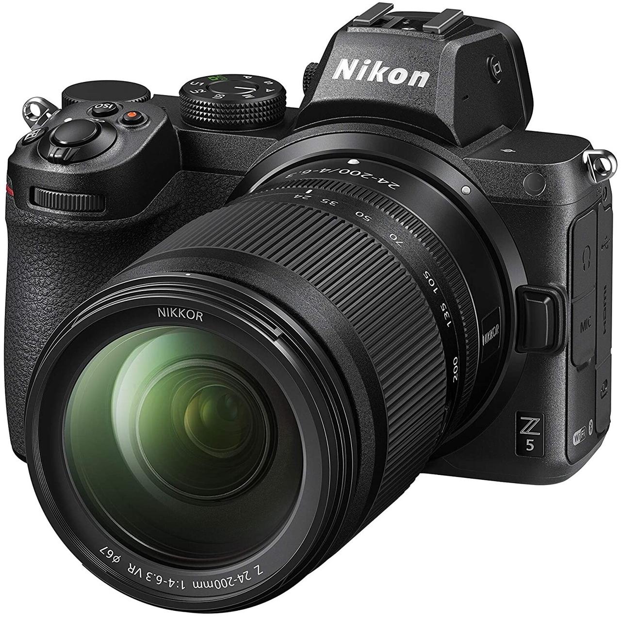 Фотоапарат Nikon Z 5 + Nikkor Z 24-200 mm f/4-6.3 VR , Гарантія