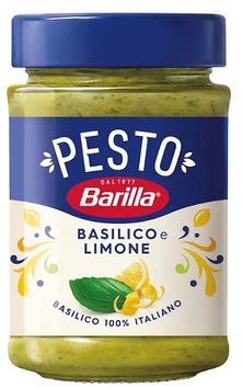 Соус песто зелене ТМ "Barilla" Basilico e Limone 0,190 мл