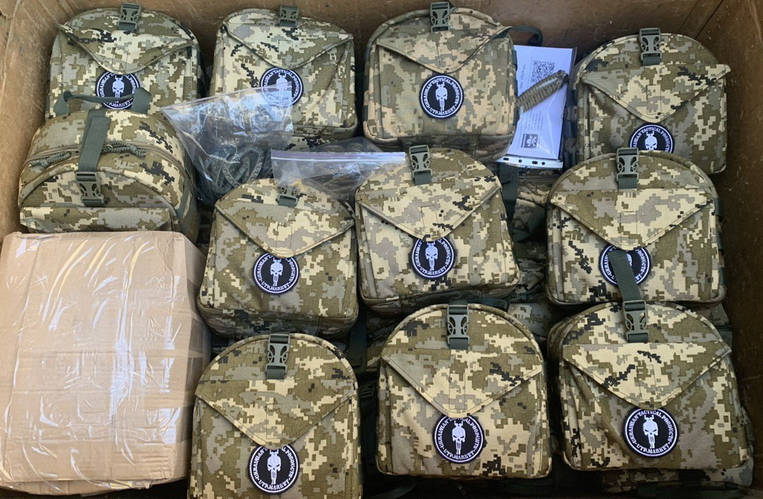 Чергове відвантаження саперних наборів та інструменту для потреб інженерно-саперної роти