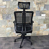 Крісло компютерне офісне Prestige Siatka 008 ЧОРНЕ і 009 БІЛЕ 2 кольори на вибір, фото 7