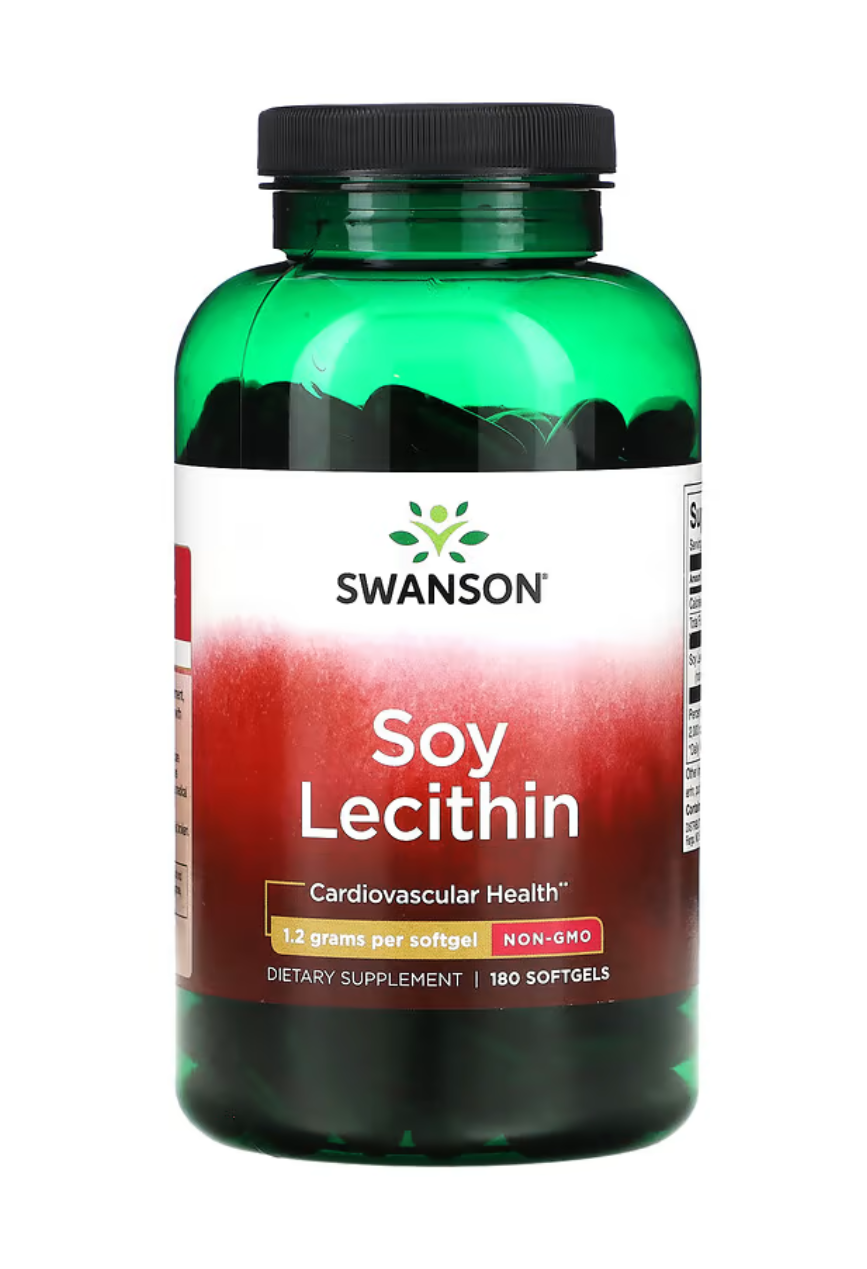 Swanson Soy Lecithin 180 softgels