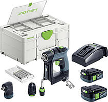 Акумуляторний дриль-шурупокрут CXS 12 2.5-Set Festool 576865