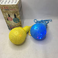 Светодиодный лампа-шар Led Cotton Ball Lamp с крючком разноцветный