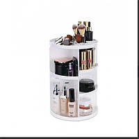 Органайзер для косметики Rotation Cosmetic Organizer Supretto 23х23х30.5см вращающийся 360, белый