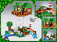 Конструктор My World Майнкрафт Minecraft Підвісний дерев'яний будинок 377 деталей (63130), фото 7