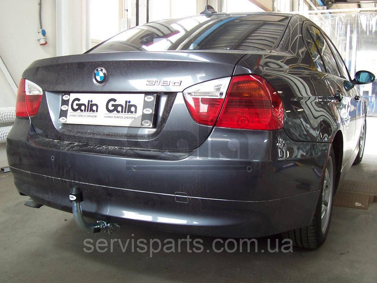 Оцинкованный фаркоп на BMW 3 E90 E91 2005-2013 седан и универсал - фото 1 - id-p1998491704