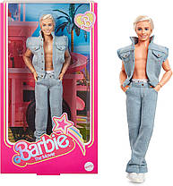 Лялька Кен Барбі Кен Кен Кен Пенсінг у джинсовому костюмі Barbie The Movie Ken In Denim Matching Set HRF27