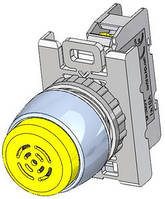 Звукова індикація 22мм 230AC (с съемный контактом) кільце захисне Spamel SP22-SDU-230AC/.