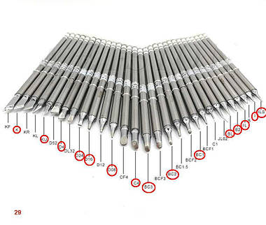 Паяльна станція QUICKO T12-942 MINI OLED на жалах Hakko T12 (5шт), фото 5